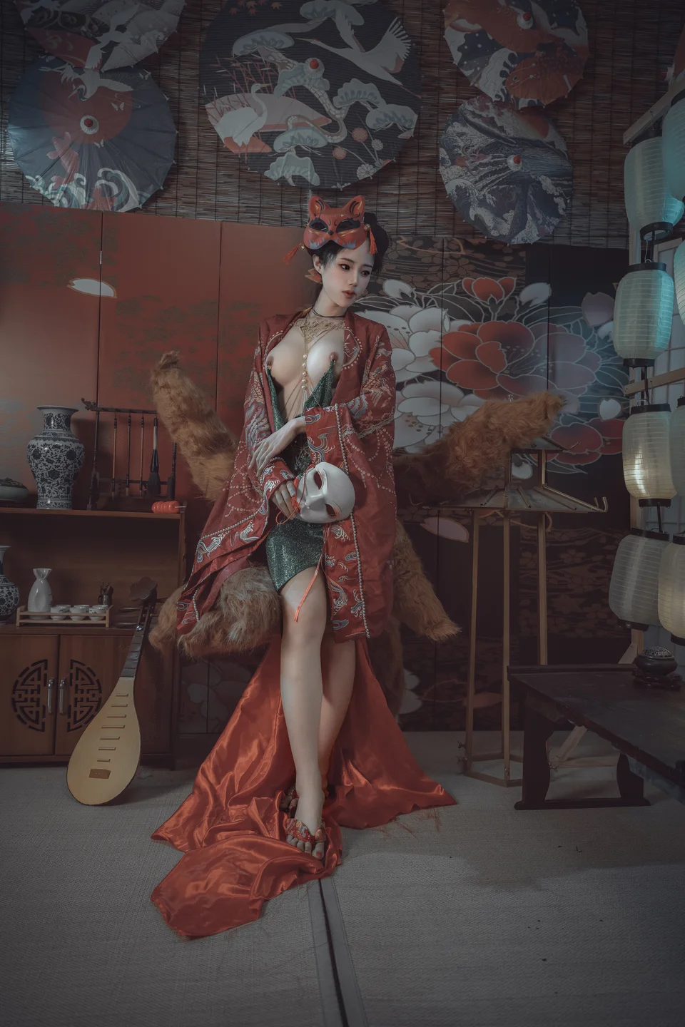 钛合金TiTi - 青丘赤狐 [64P-825MB] tg@simisebaisi 【丝足阁】007.webp